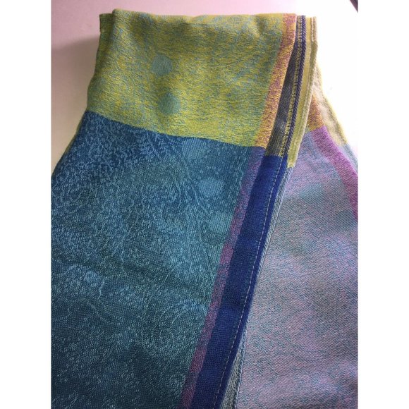 Collection Xiix Scarf Bay Breeze Blue Multi Color - Picture 4 of 8